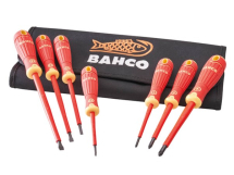 BAHCO   VDE SCREWDRIVER SET IN WALLET 7pce