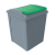 101726 ECO WASTE RECYCLING BIN C/W GREEN LID 50ltr 101726 ECO WASTE RECYCLING BIN C/W GREEN LID 50ltr
