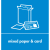 PAPER & CARD BLUE STICKER PAPER & CARD BLUE STICKER