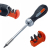 BAHCO RATCHETING SCREWDRIVER 1/4Inch C/W 6 SCREWDRIVER BITS BAHCO RATCHETING SCREWDRIVER 1/4Inch C/W 6 SCREWDRIVER BITS