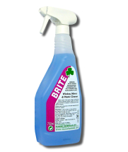 CLOVER    BRITE WINDOW & GLASS CLEANER 750ml CLOVER    BRITE WINDOW & GLASS CLEANER 750ml