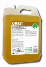 CLOVER ORBIT CARPET EXTRACTION CLEANER DETERGENT 5ltr CLOVER ORBIT CARPET EXTRACTION CLEANER DETERGENT 5ltr
