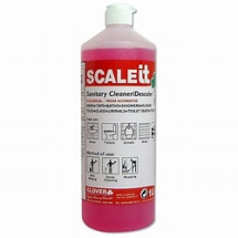CLOVER SCALE-IT       WASHROOM CLEANER & DESCALER 1ltr CLOVER SCALE-IT       WASHROOM CLEANER & DESCALER 1ltr