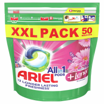 ARIEL      3 IN 1 WASHING PODS (50pk)