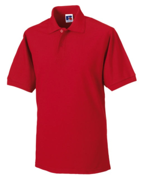 599M  CLASSIC RED   POLO SHIRT SMALL