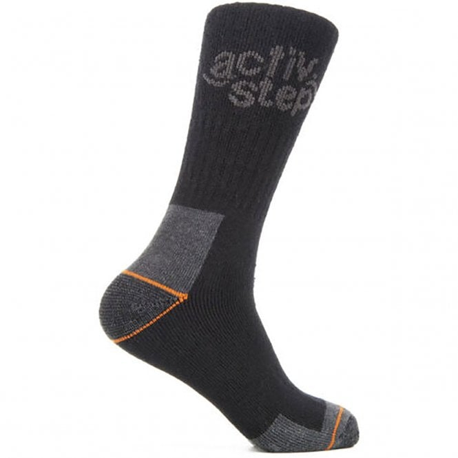 Insoles ROCKFALL ACTIV-STEP BREATHABLE WORK SOCKS (2pk) SIZE 13-16 ...