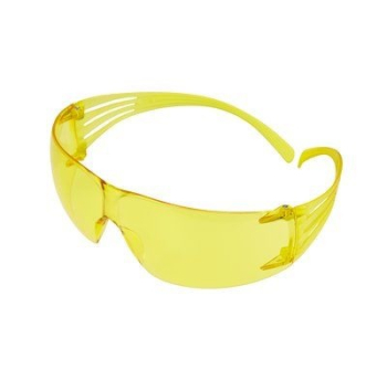 SF203AS-EU        3M SECUREFIT YELLOW LENS SAFETY SPECTACLES
