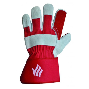 LR143DP HQ     RED DOUBLE PALM RIGGER GLOVES