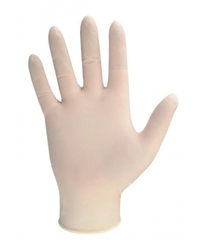 DISPOSABLE POWDERFREE    CLEAR LATEX GLOVES SMALL (100bx)