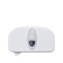 DCPCLW   TOILET ROLL DISPENSER TWIN (SUIT JCL100PN CORELESS) DCPCLW   TOILET ROLL DISPENSER TWIN (SUIT JCL100PN CORELESS)