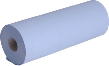 2101   10inch 100sht 2inch BLUE 2PLY WIPING ROLL
