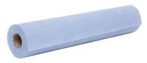 BCR500402 20inch 40mtr BLUE  2PLY WIPING (COUCH) ROLL