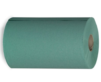 2115            76m GREEN 1PLY ROLL TOWELS