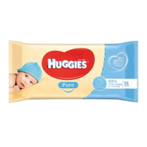 HUGGIES         PURE      BABY WIPES (10pks-56)