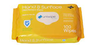 CLINELL       UNIVERSAL HAND & SURFACE WIPES (84pk)