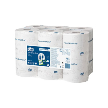 472193 TORK SMARTONE 2PLY MINI TOILET ROLLS (12pk)