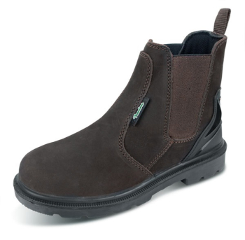 CTF42BR10  CLICK TRADERS BROWN DEALER BOOT SIZE 10