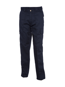 NAVY CARGO TROUSERS        36Inch SHORT