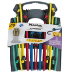MASTERLOCK     BUNGEE CORD SET (10pce)(25,45,60,80+100cm x 2) MASTERLOCK     BUNGEE CORD SET (10pce)(25,45,60,80+100cm x 2)
