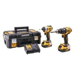 DEWALT  18v COMBI DRILL+IMPACT DRIVER C/W 2 x 5ah BATTERIES DEWALT  18v COMBI DRILL+IMPACT DRIVER C/W 2 x 5ah BATTERIES